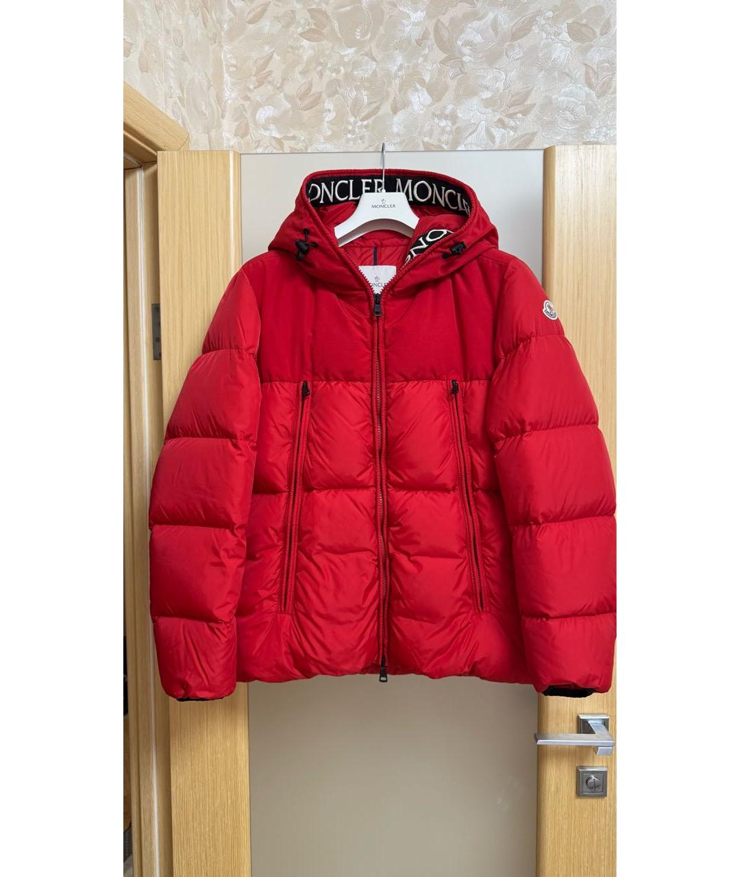 MOORER Красный пуховик, фото 5