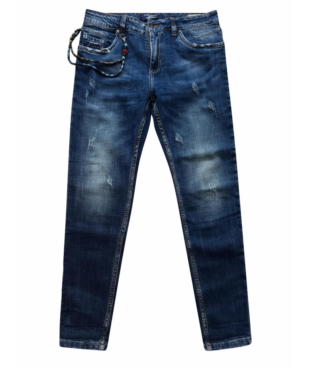 DIESEL Синие прямые джинсы, фото 1
