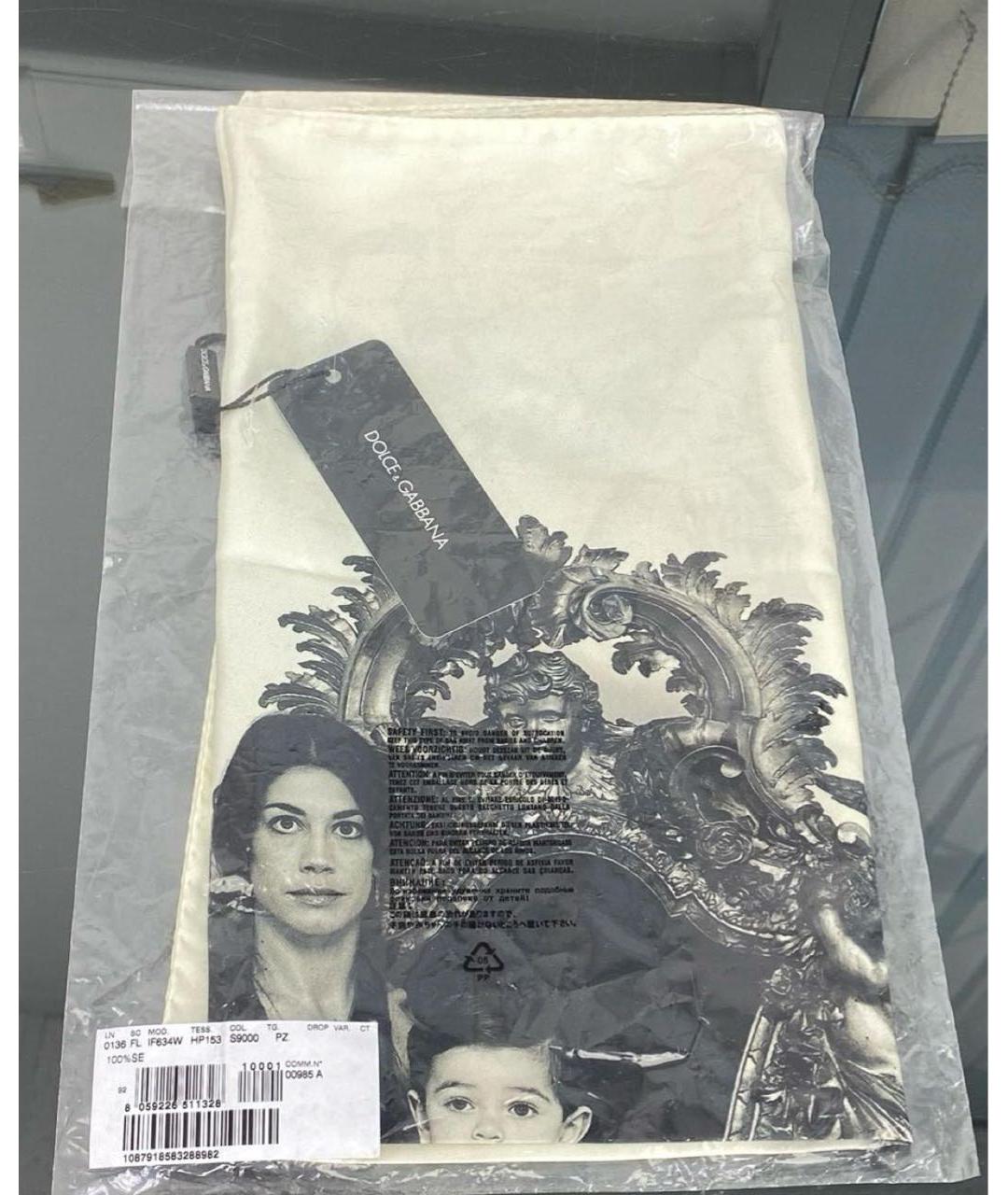 DOLCE&GABBANA Мульти шелковый платок, фото 6