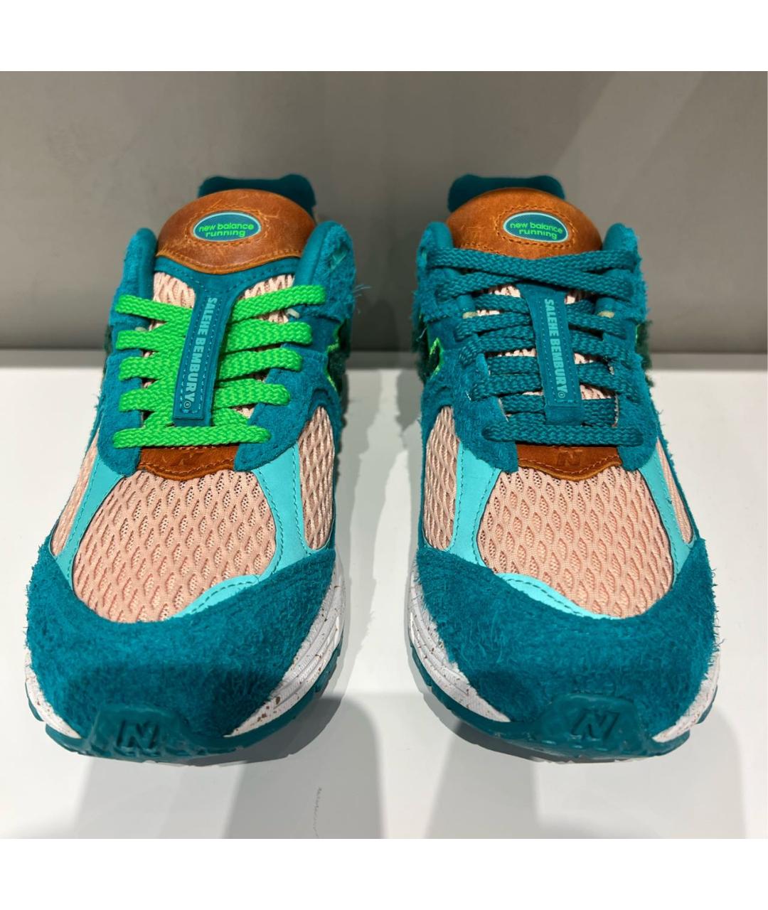 NEW BALANCE Мульти замшевые низкие кроссовки / кеды, фото 2