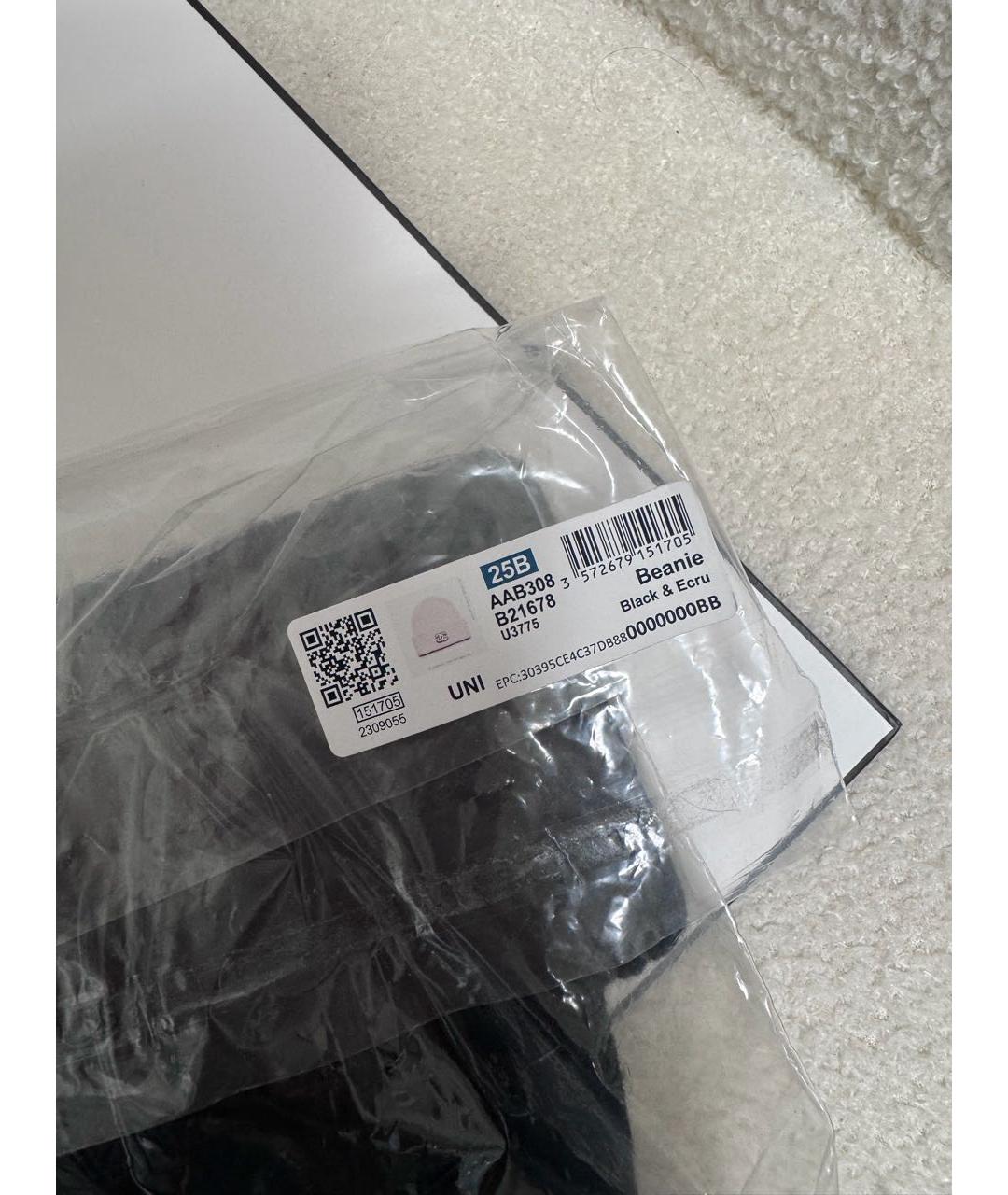 CHANEL Черная кашемировая шапка, фото 5