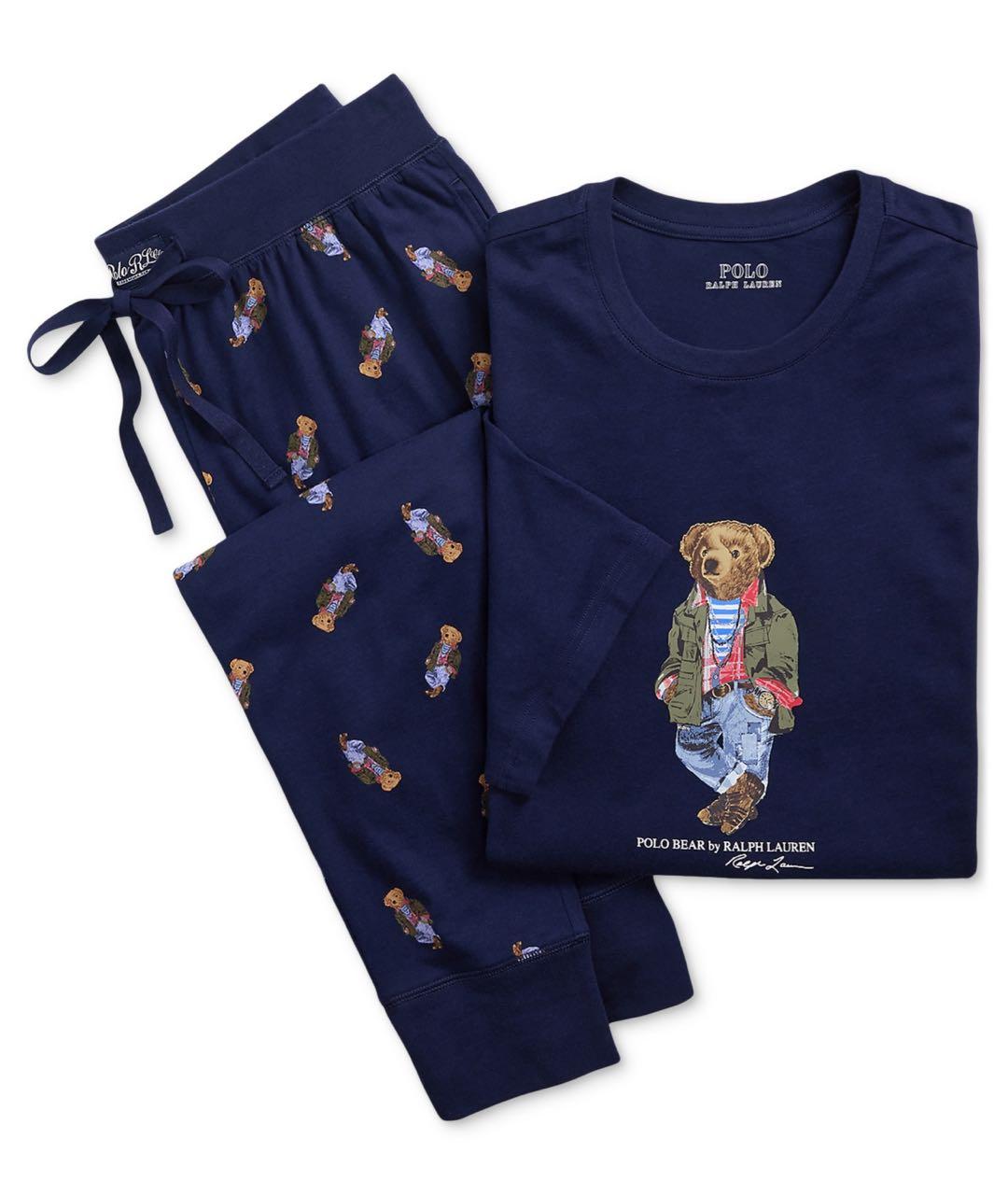 POLO RALPH LAUREN Темно-синяя пижама, фото 2