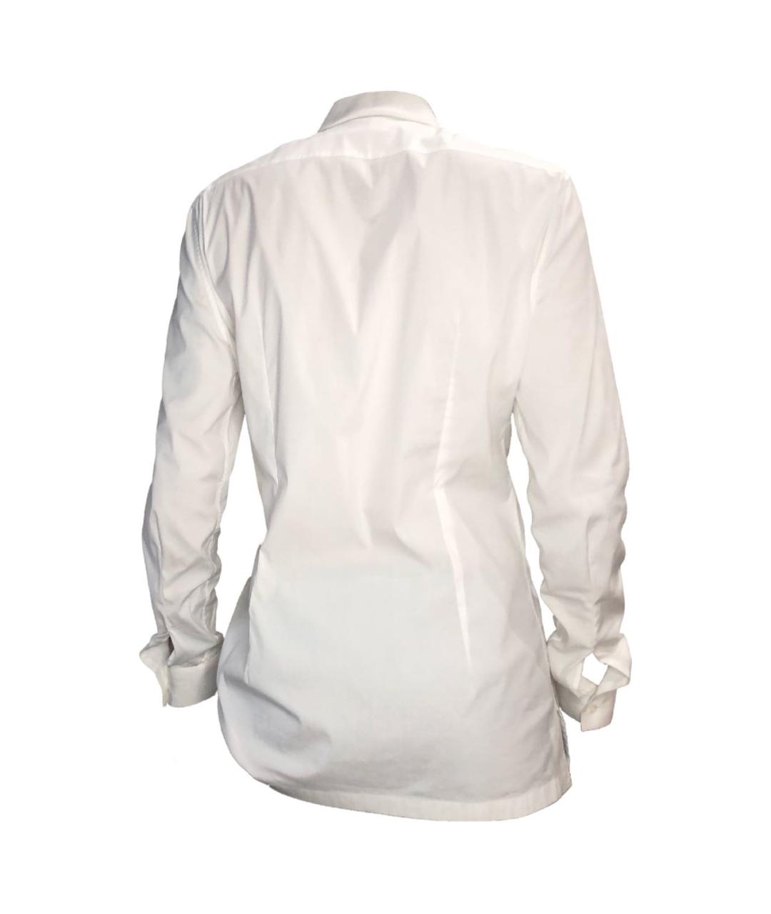 BALENCIAGA Белая хлопковая классическая рубашка, фото 2
