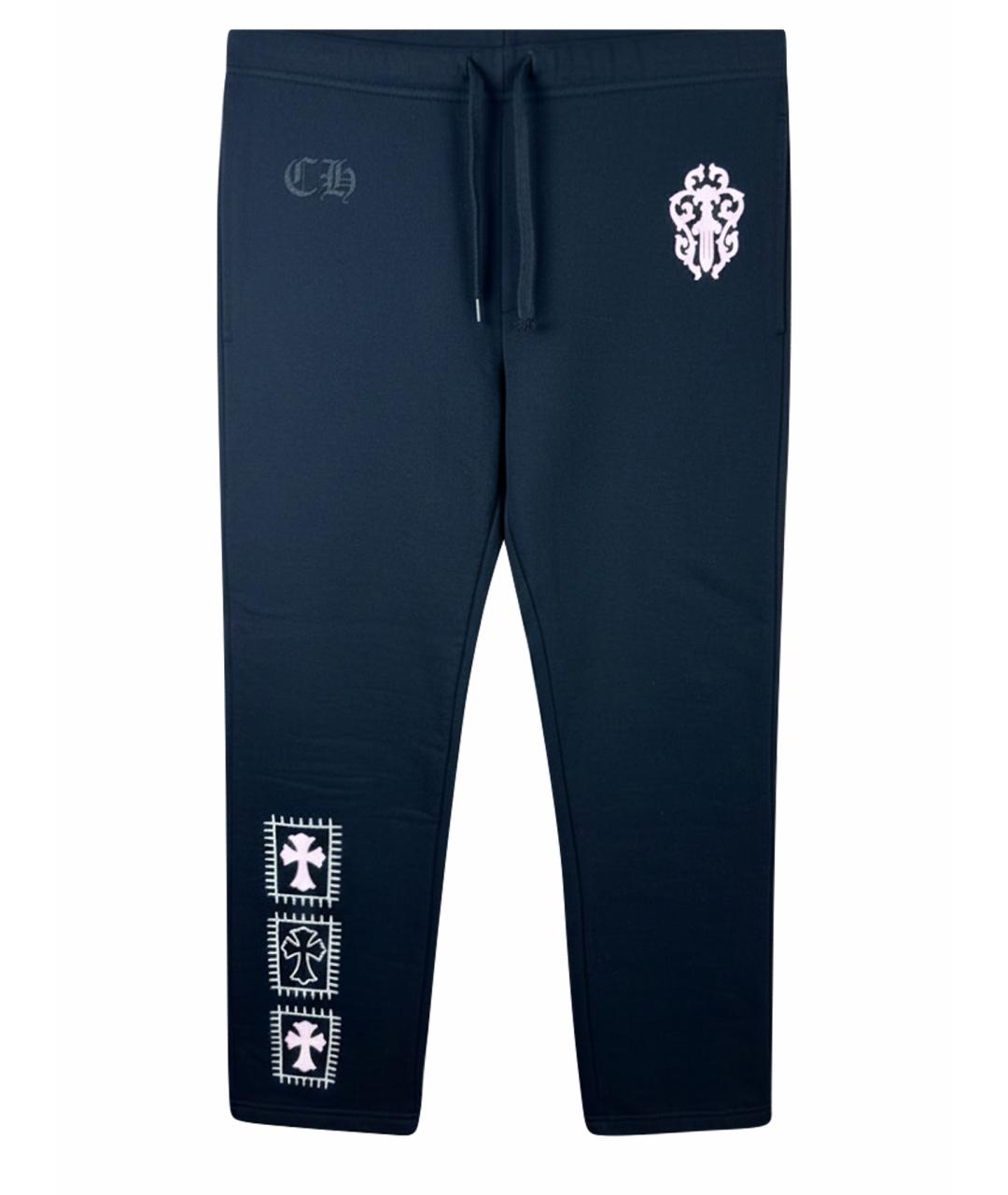 CHROME HEARTS Черные хлопковые спортивные брюки и шорты, фото 1