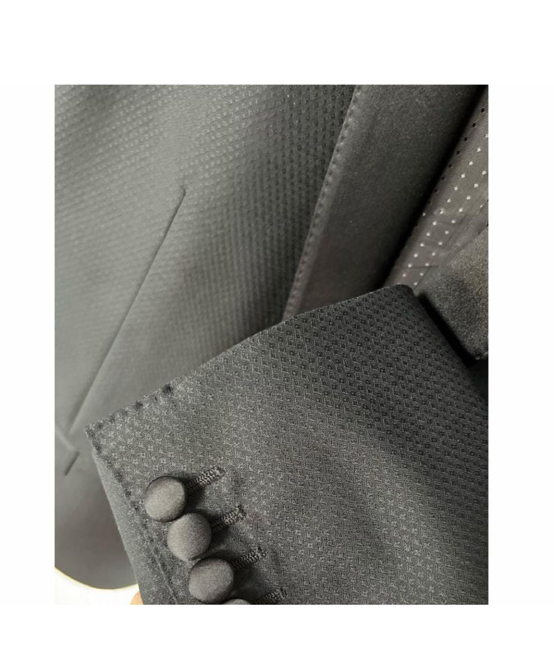 DOLCE&GABBANA Черный шерстяной пиджак, фото 5