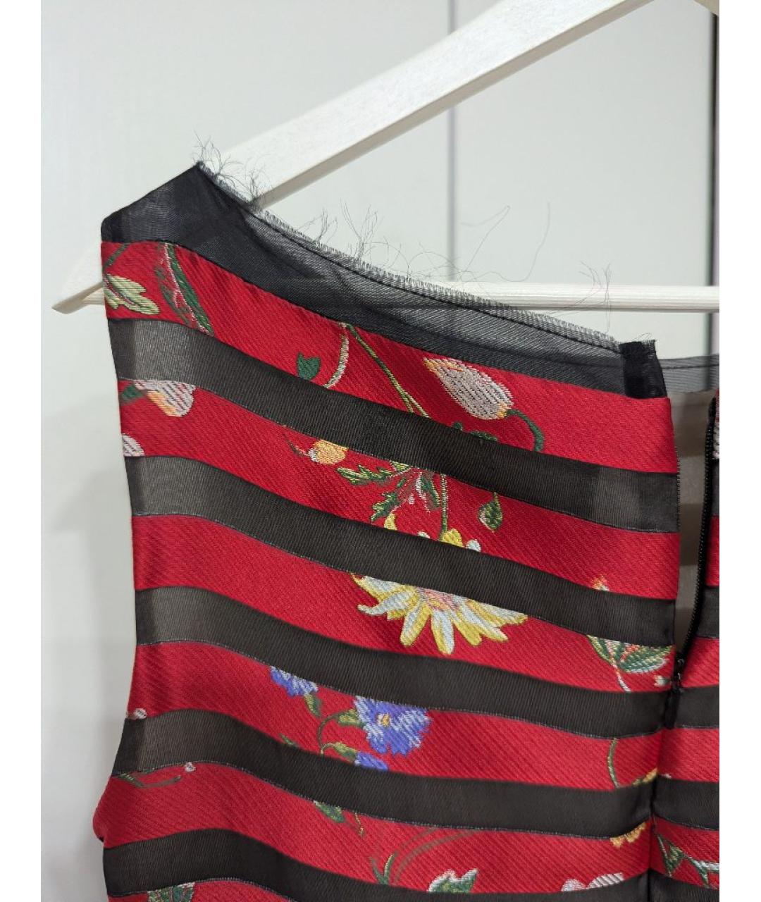 OSCAR DE LA RENTA Шелковое вечернее платье, фото 6