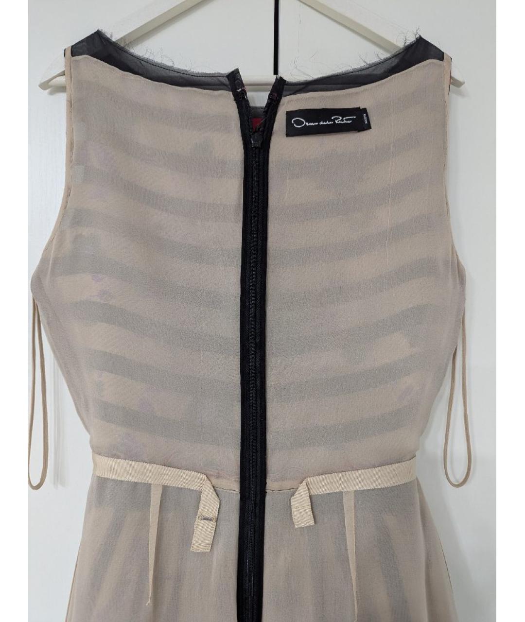 OSCAR DE LA RENTA Шелковое вечернее платье, фото 3