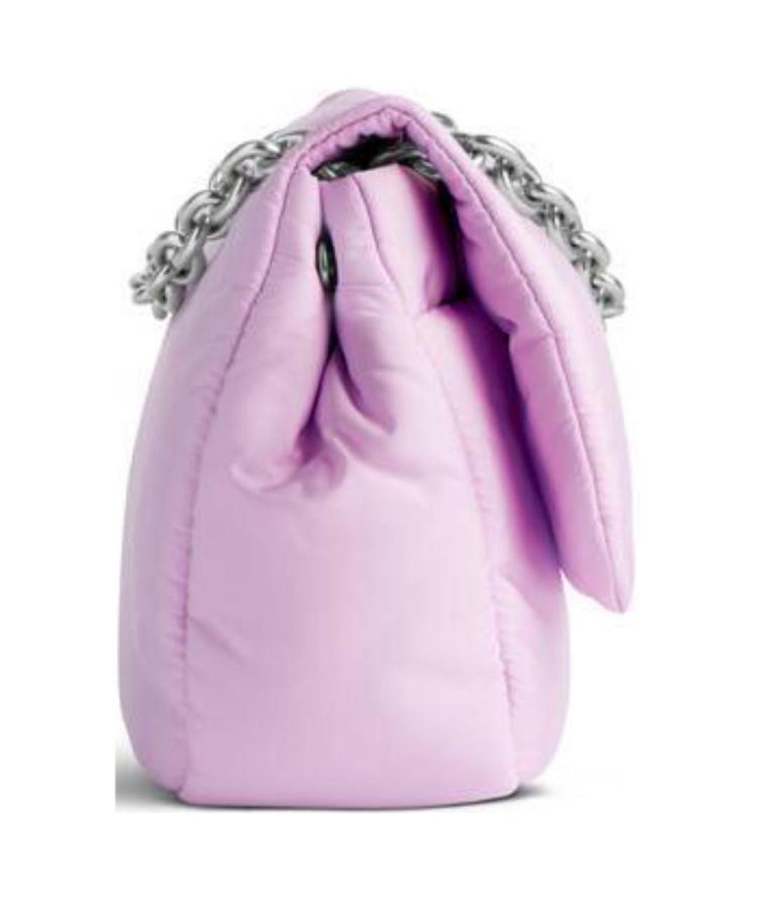 BALENCIAGA Фиолетовая сумка через плечо, фото 4
