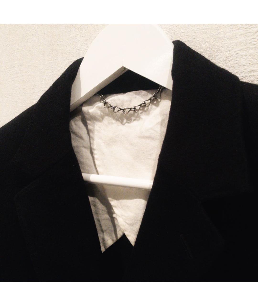 MAISON MIHARA YASUHIRO Черный хлопковый пиджак, фото 3