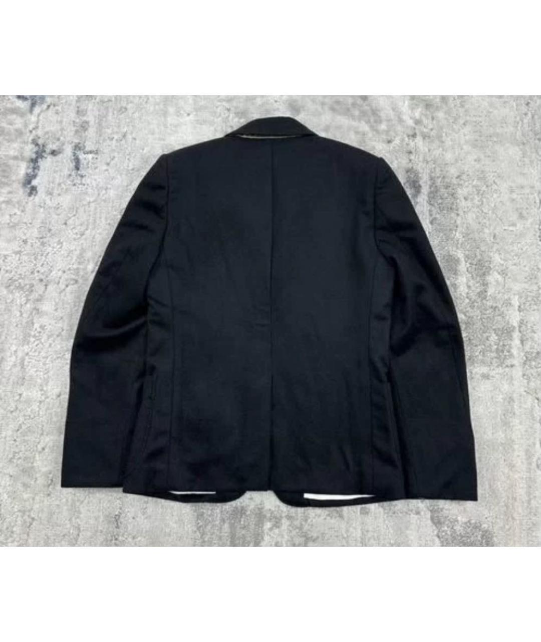 MAISON MIHARA YASUHIRO Черный хлопковый пиджак, фото 2