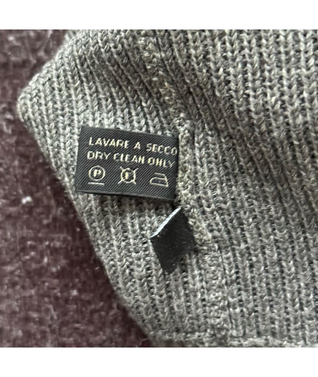 GUCCI Антрацитовая шерстяная шапка, фото 4