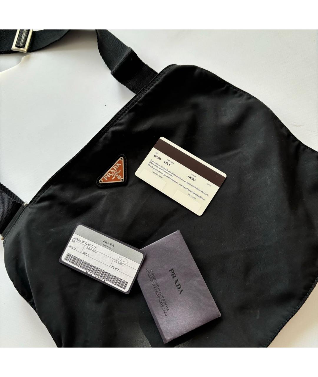 PRADA Черная сумка на плечо, фото 2