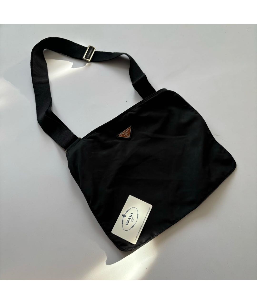 PRADA Черная сумка на плечо, фото 9
