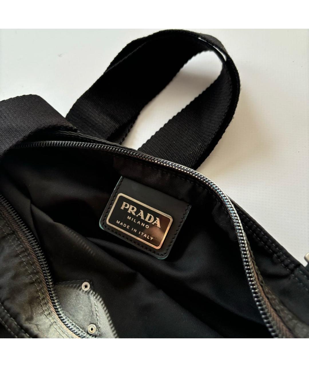 PRADA Черная сумка на плечо, фото 4
