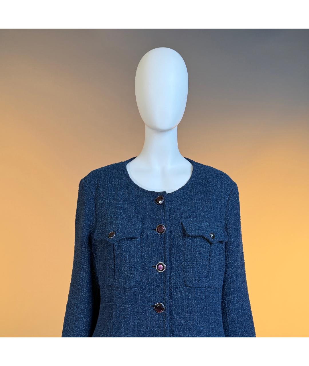 CHANEL Твидовый жакет/пиджак, фото 4