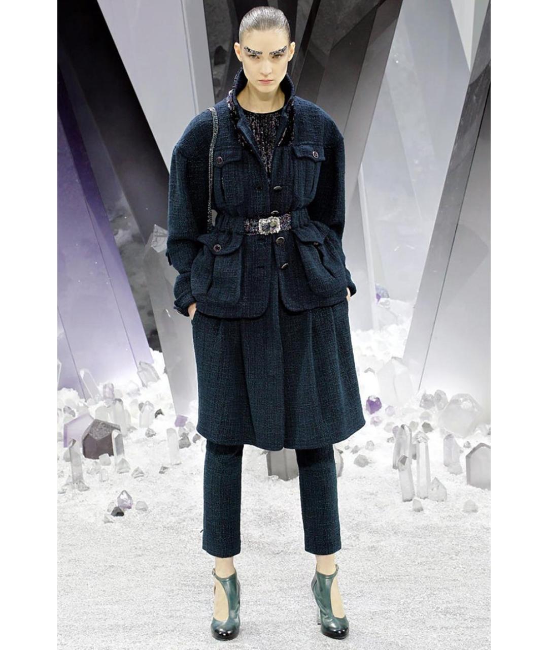 CHANEL Твидовый жакет/пиджак, фото 2