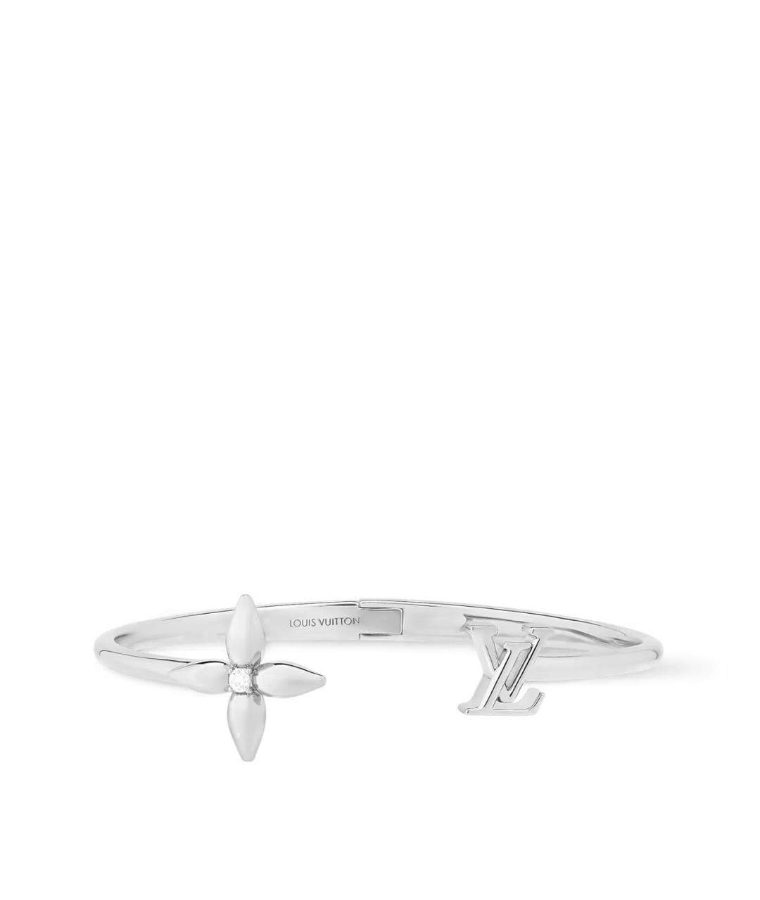 LOUIS VUITTON Серебрянный металлический браслет, фото 1