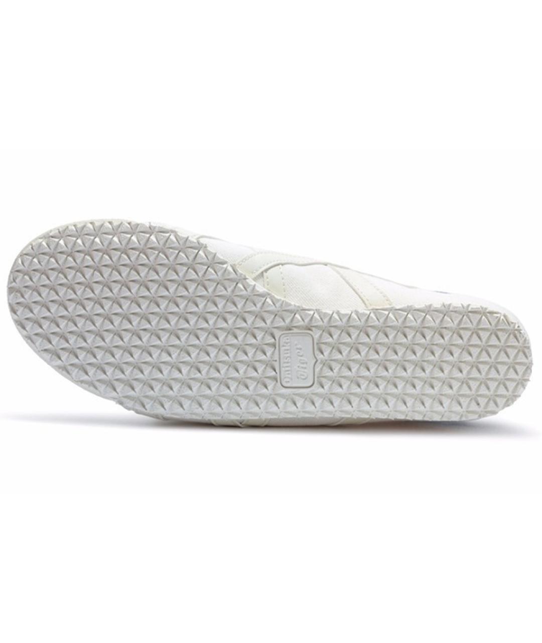 ONITSUKA TIGER Белые текстильные кеды, фото 5