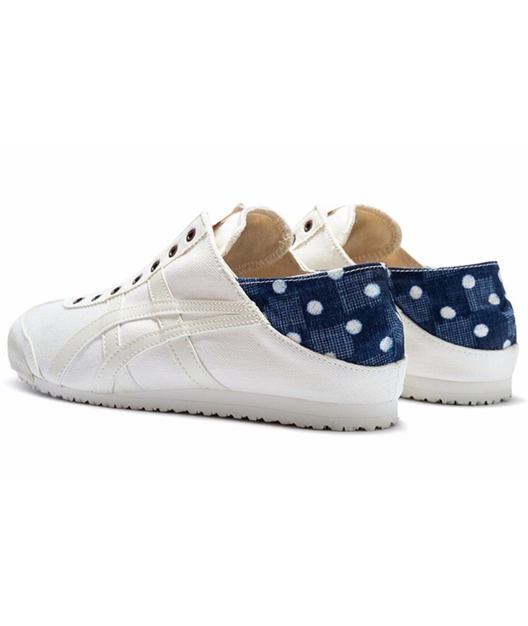 ONITSUKA TIGER Белые текстильные кеды, фото 3