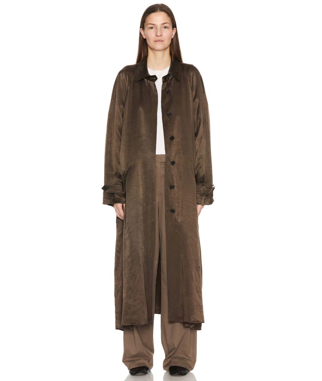 THE ROW Коричневый тренч/плащ, фото 7
