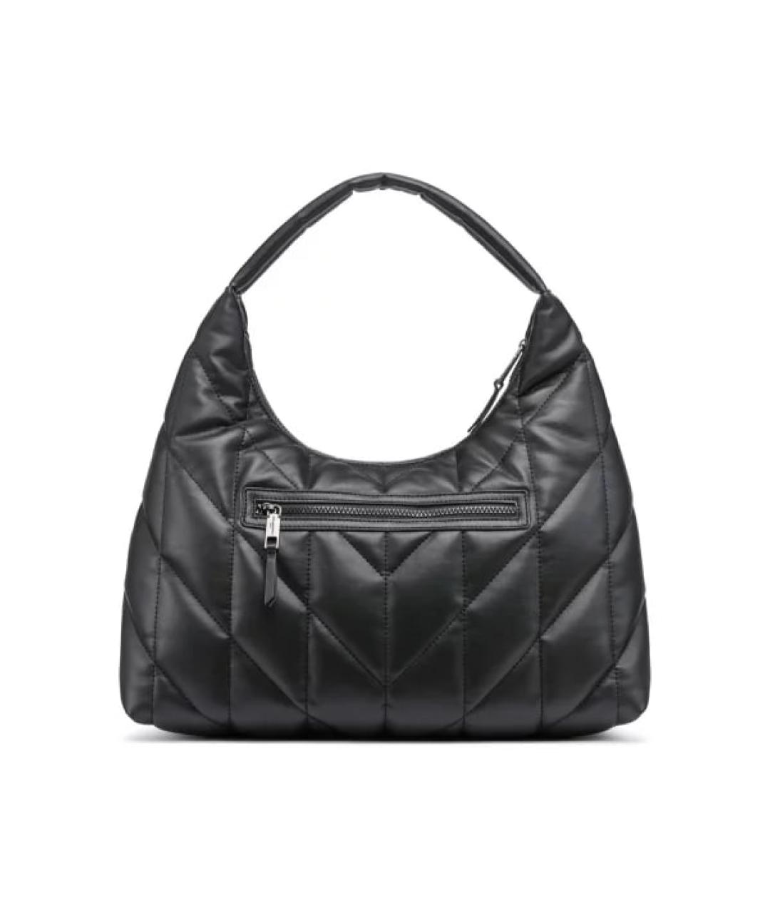 KARL LAGERFELD Черная сумка с короткими ручками из искусственной кожи, фото 3