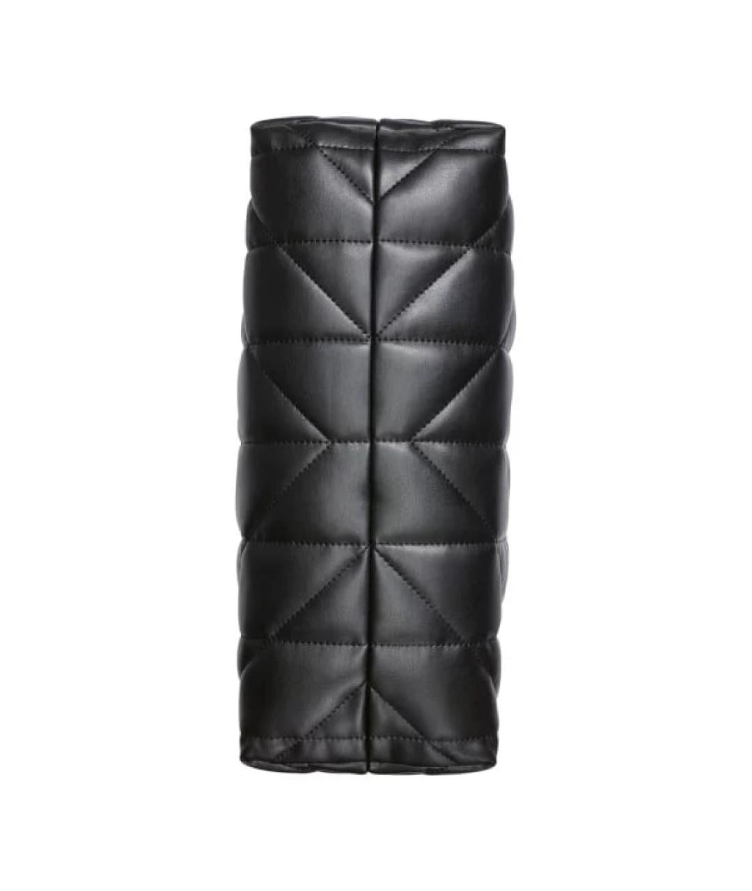 KARL LAGERFELD Черная сумка с короткими ручками из искусственной кожи, фото 5