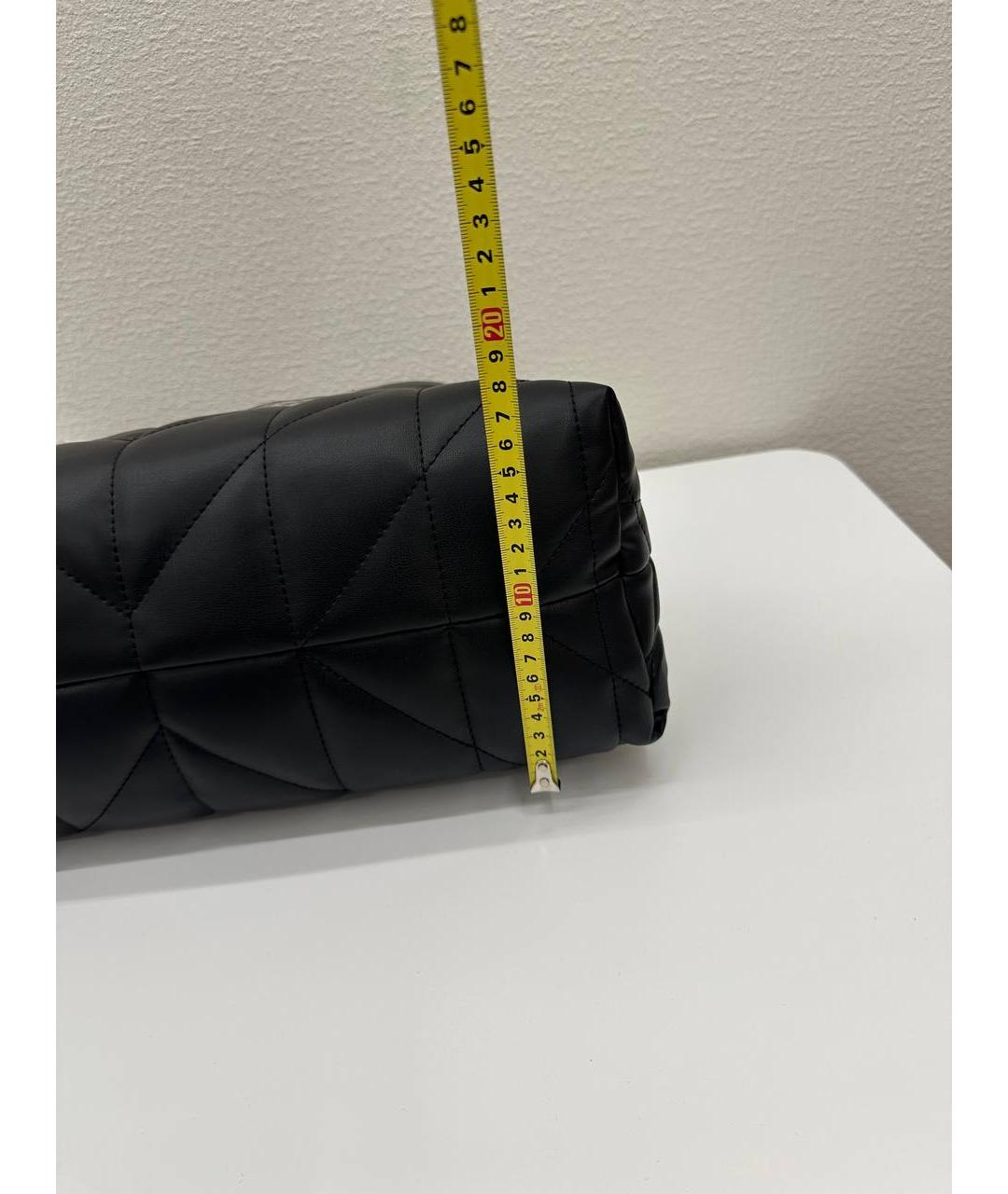 KARL LAGERFELD Черная сумка с короткими ручками из искусственной кожи, фото 7