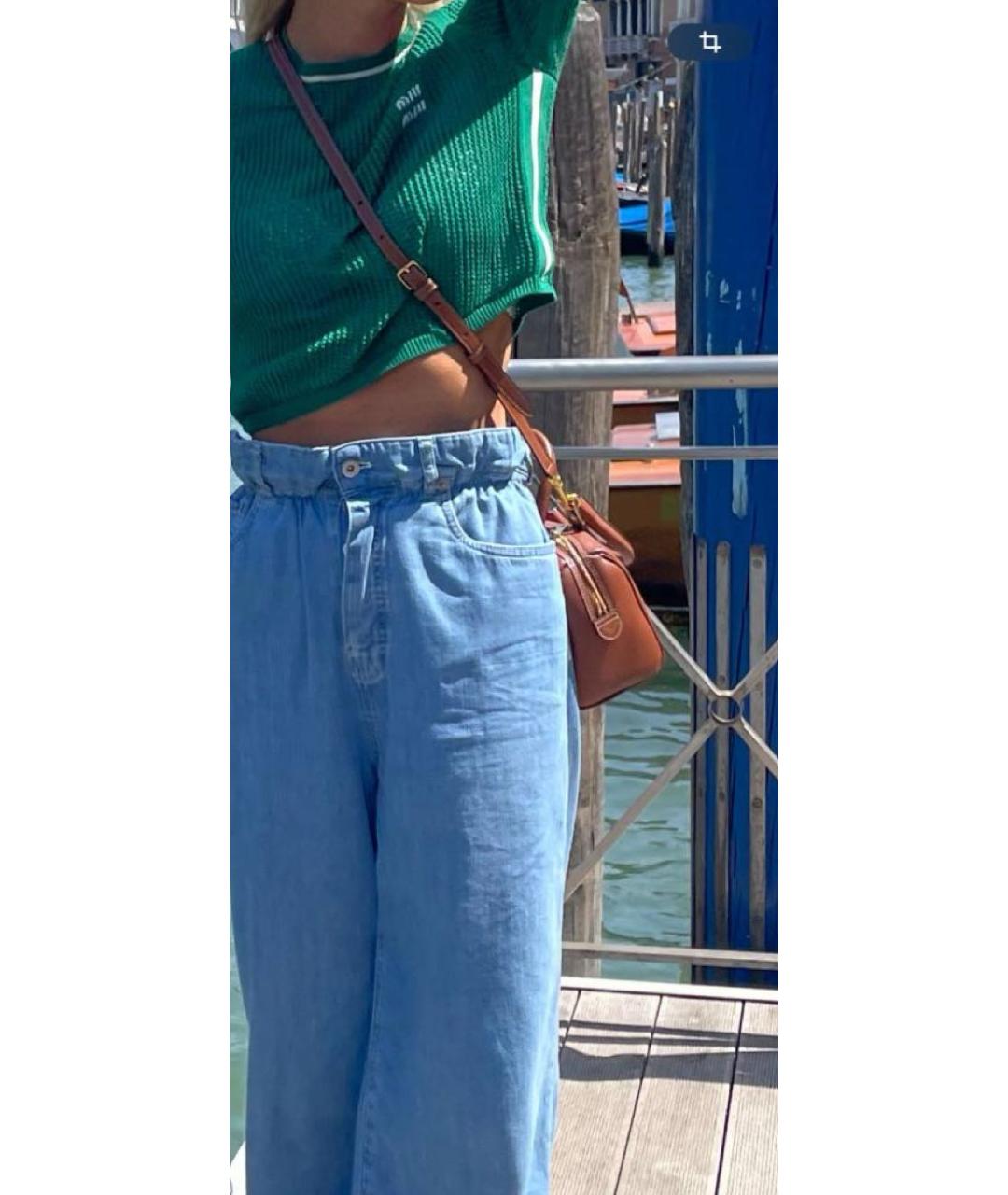 CELINE Коричневая кожаная сумка через плечо, фото 6