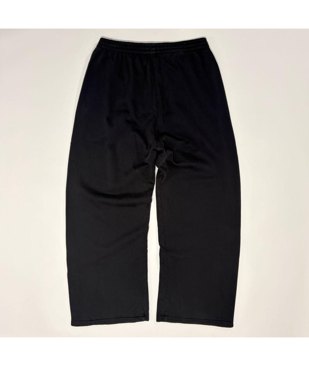YEEZY Черные хлопковые повседневные брюки, фото 4