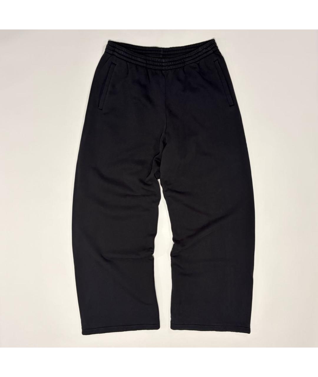 YEEZY Черные хлопковые повседневные брюки, фото 2