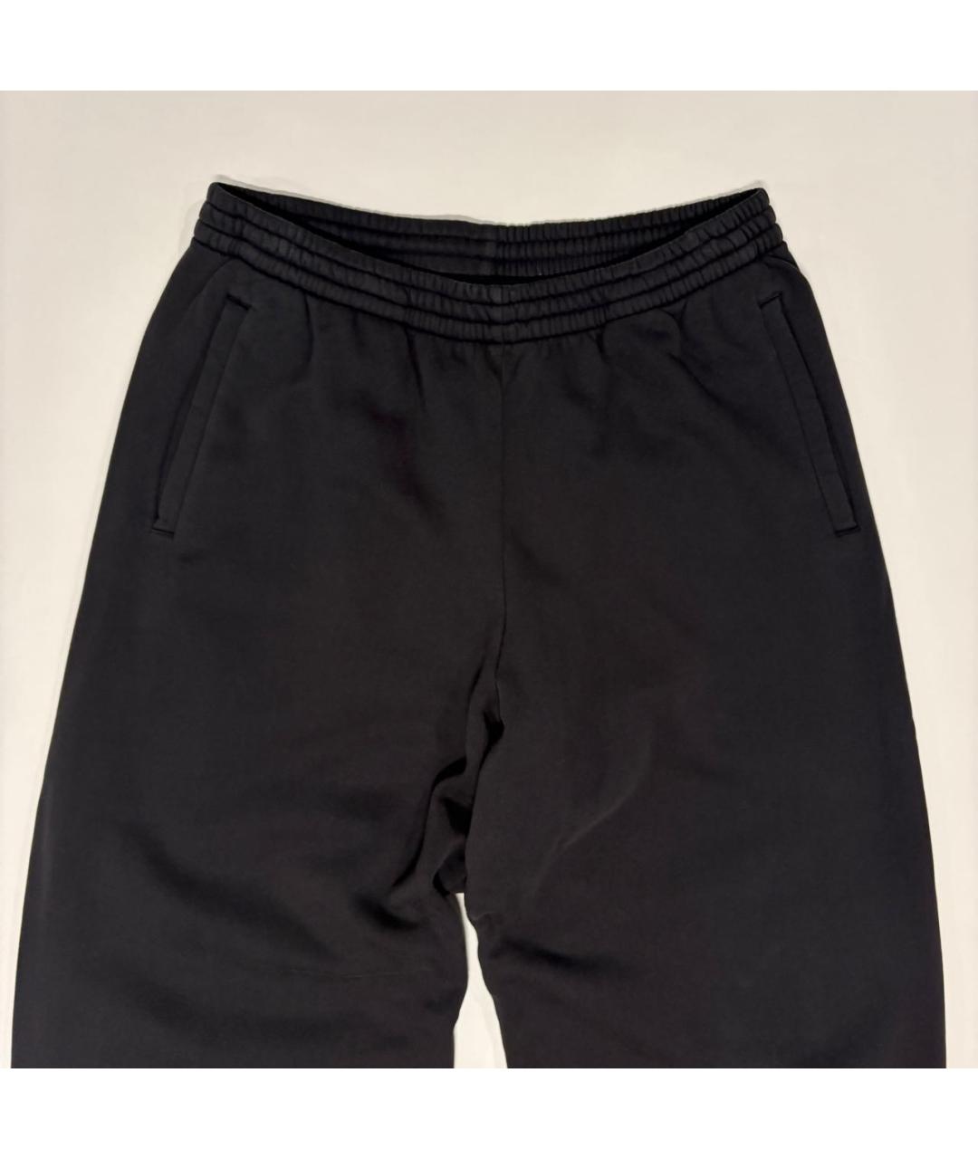 YEEZY Черные хлопковые повседневные брюки, фото 3
