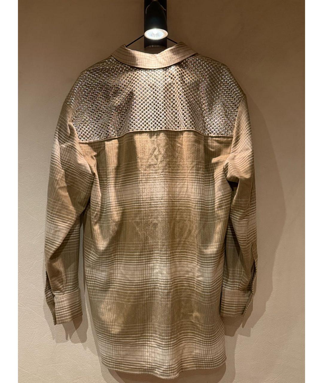 IRO Бежевая шерстяная рубашка, фото 2