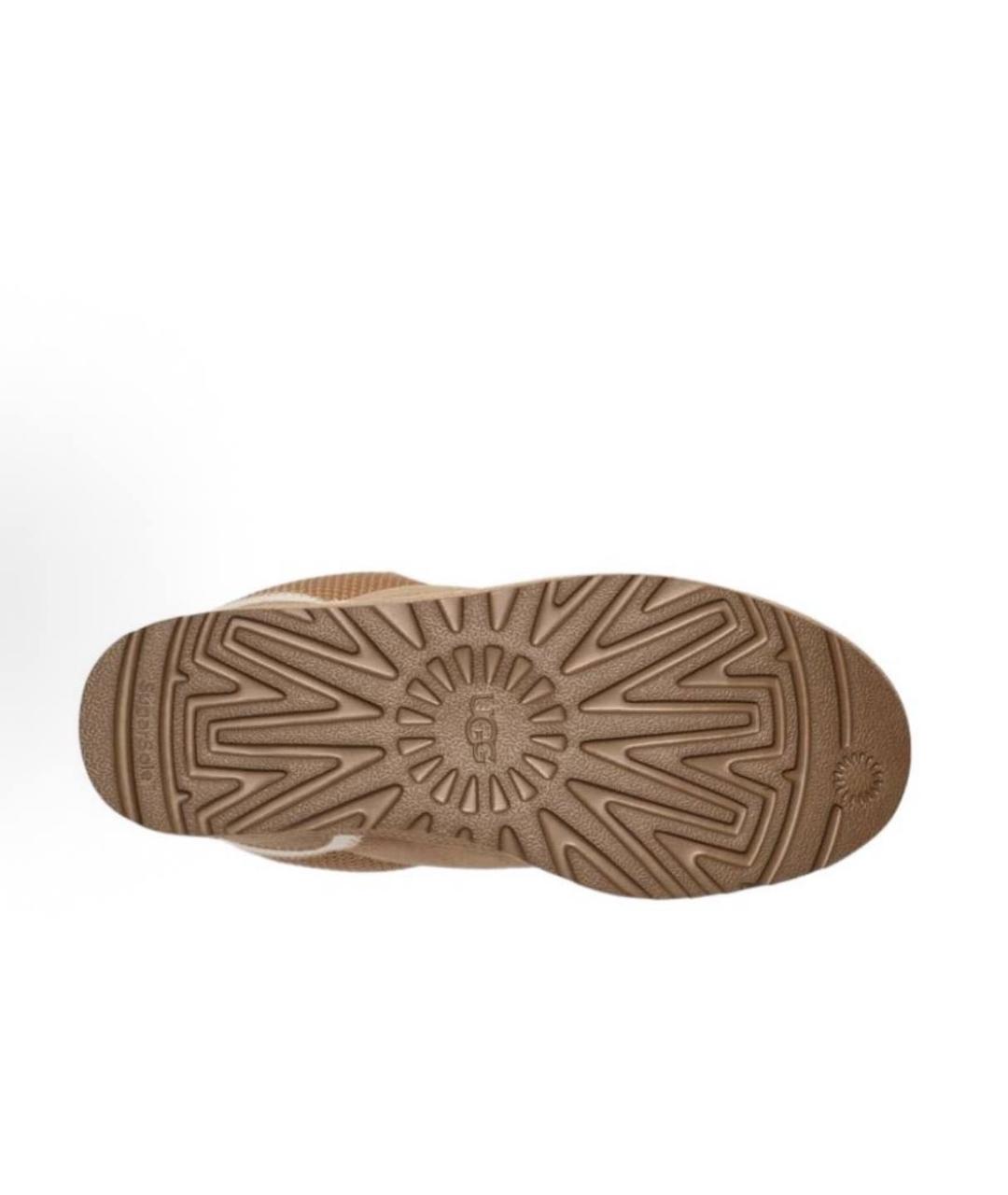 UGG AUSTRALIA Коричневые замшевые полусапоги, фото 2