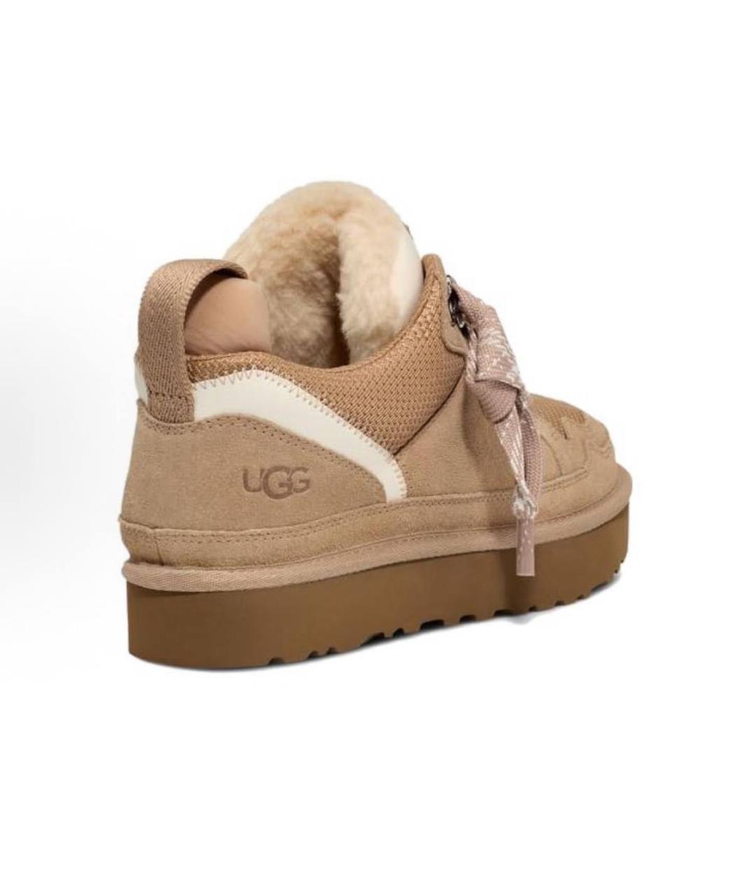 UGG AUSTRALIA Коричневые замшевые полусапоги, фото 4