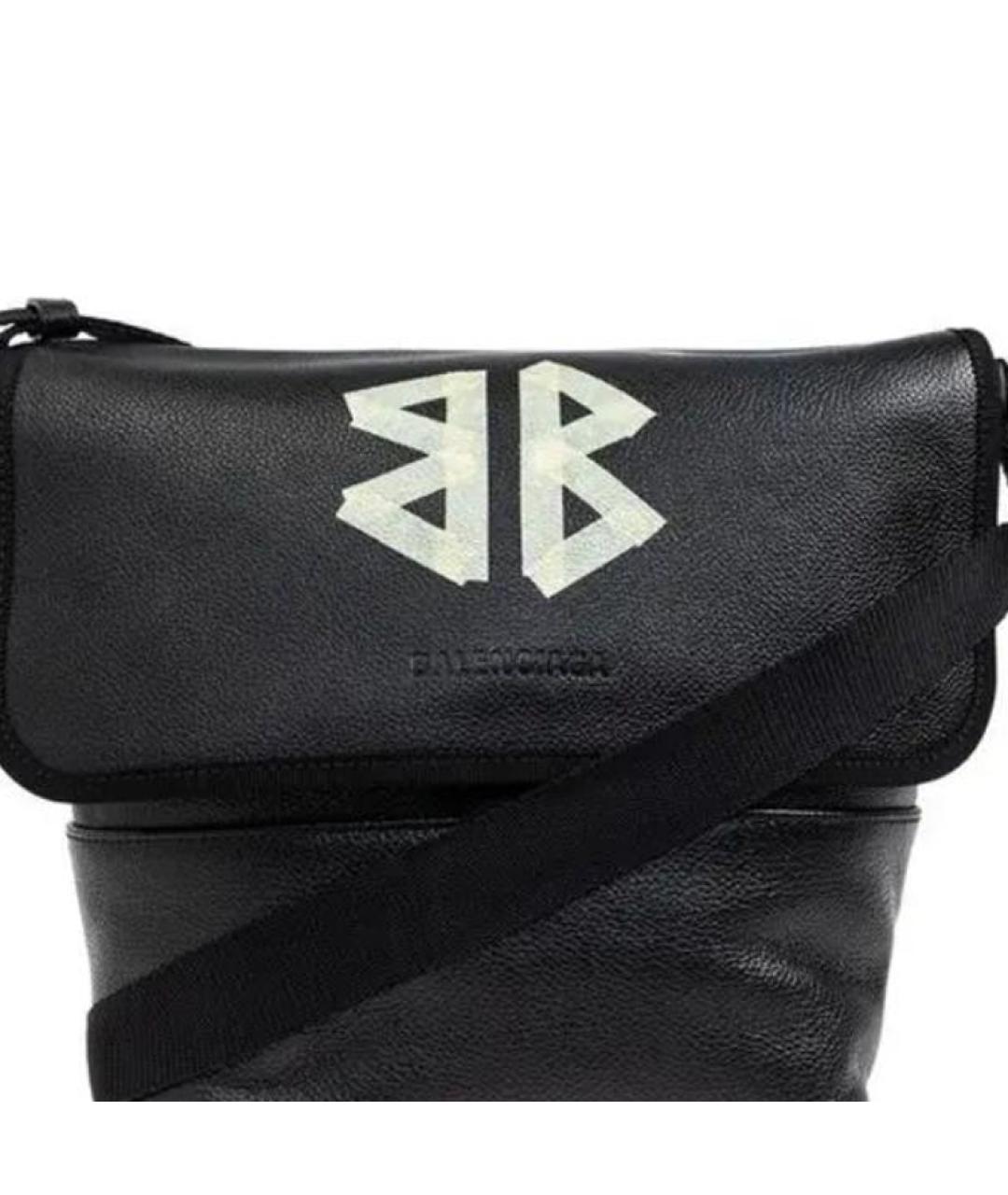 BALENCIAGA Черная сумка на плечо, фото 2