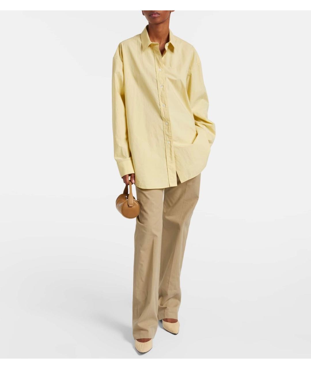 THE ROW Бежевые лодочки на низком каблуке, фото 8