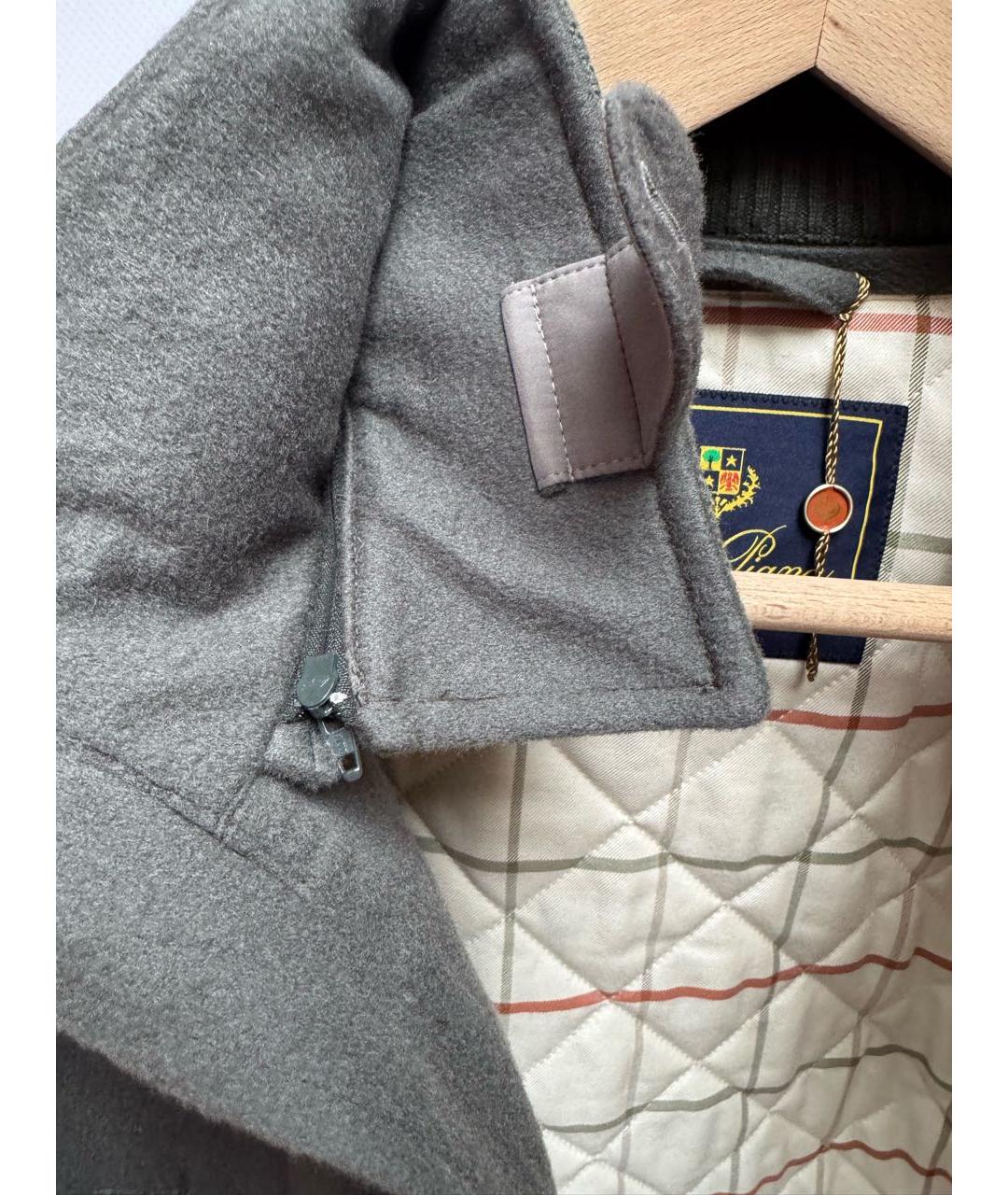 LORO PIANA Серая кашемировая парка, фото 4