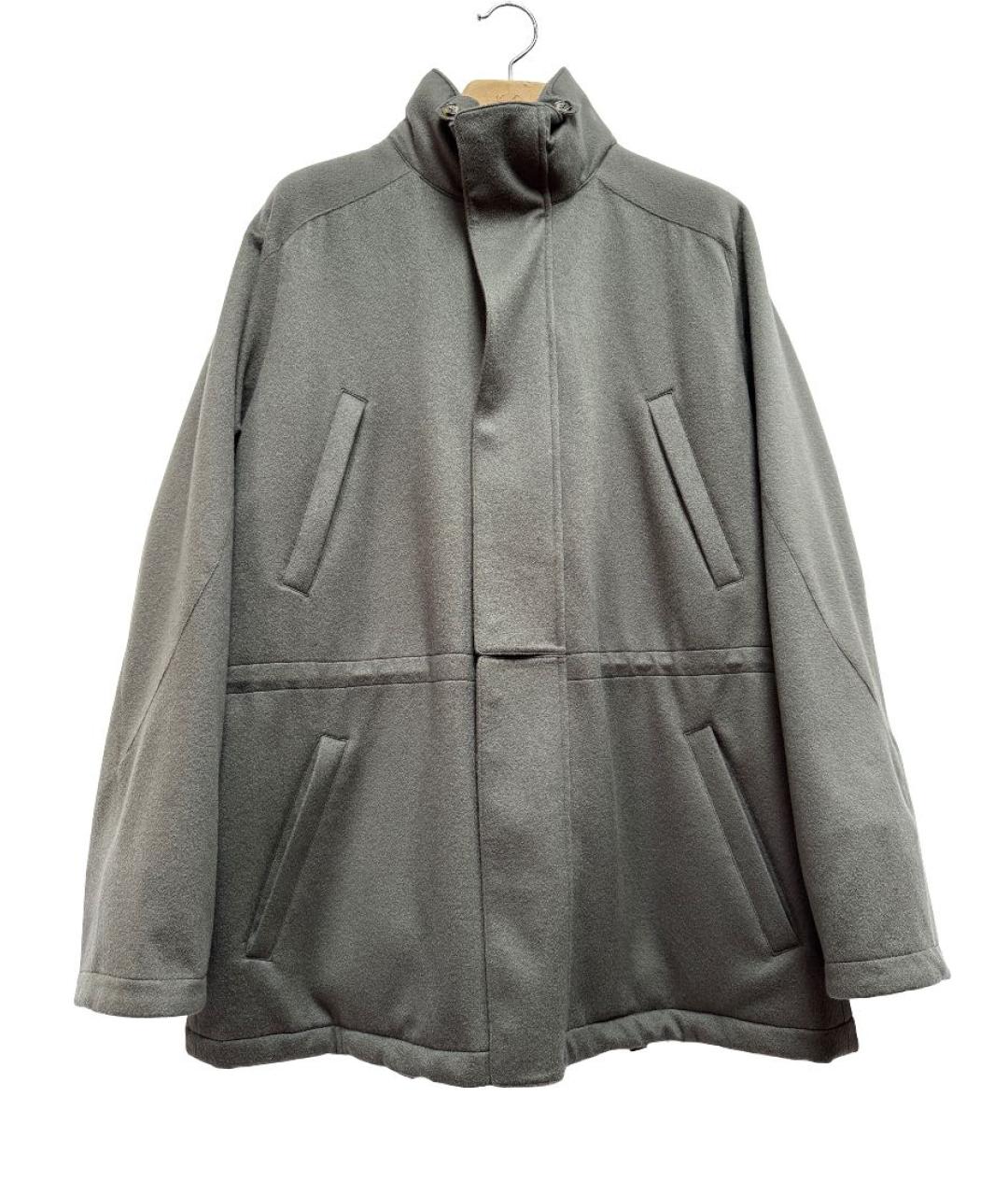 LORO PIANA Серая кашемировая парка, фото 2