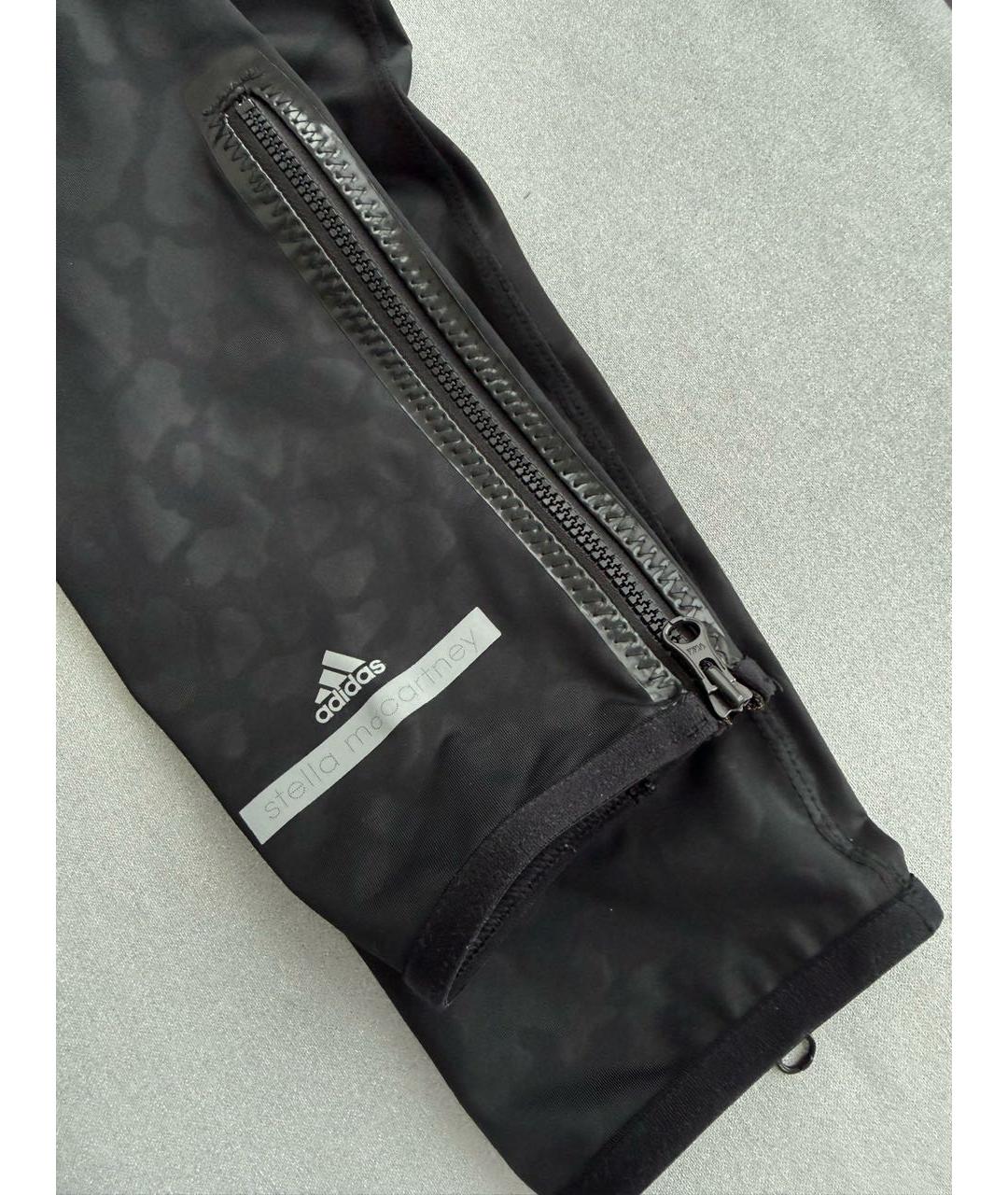 ADIDAS BY STELLA MCCARTNEY Черные полиэстеровые спортивные брюки и шорты, фото 5