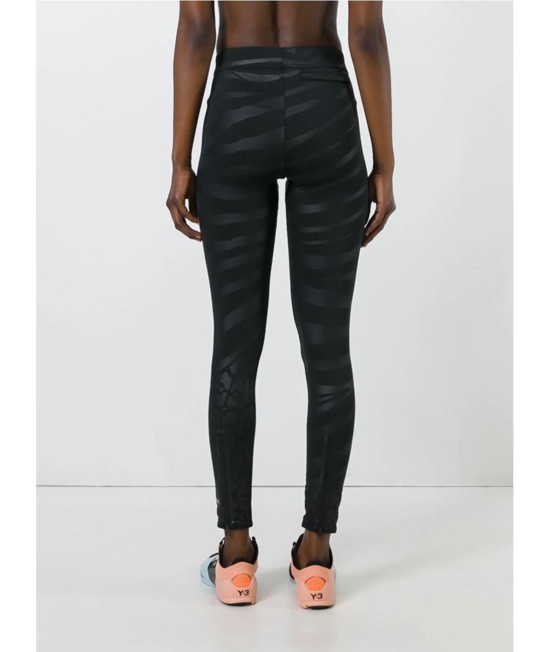 ADIDAS BY STELLA MCCARTNEY Черные полиэстеровые спортивные брюки и шорты, фото 3