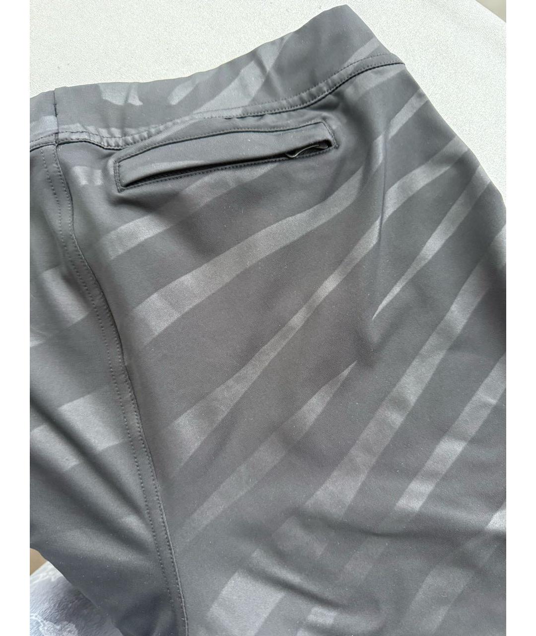 ADIDAS BY STELLA MCCARTNEY Черные полиэстеровые спортивные брюки и шорты, фото 6