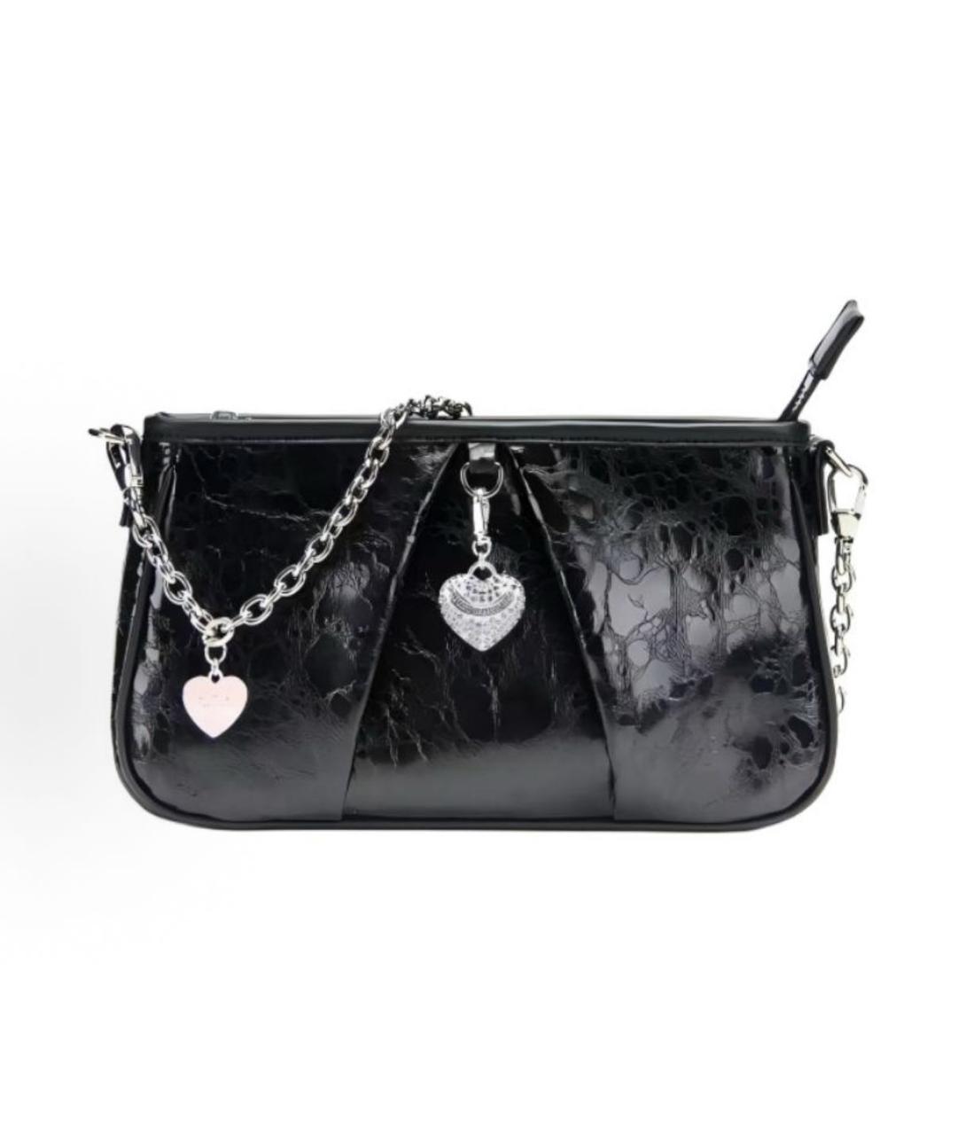 JUICY COUTURE Черная сумка с короткими ручками, фото 4