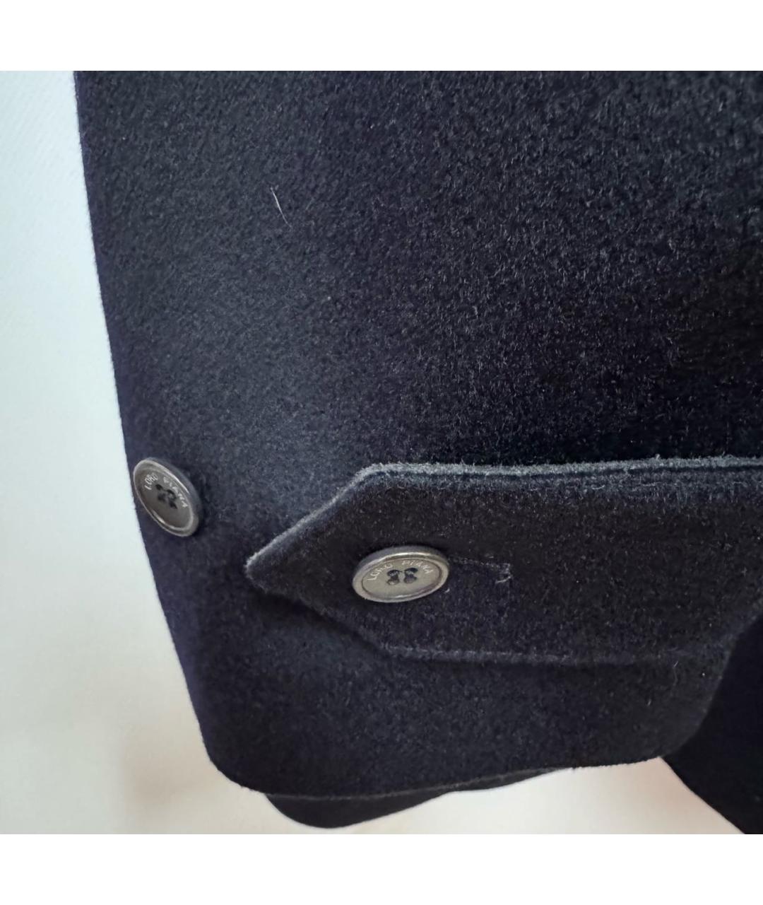 LORO PIANA Темно-синее кашемировое пальто, фото 5