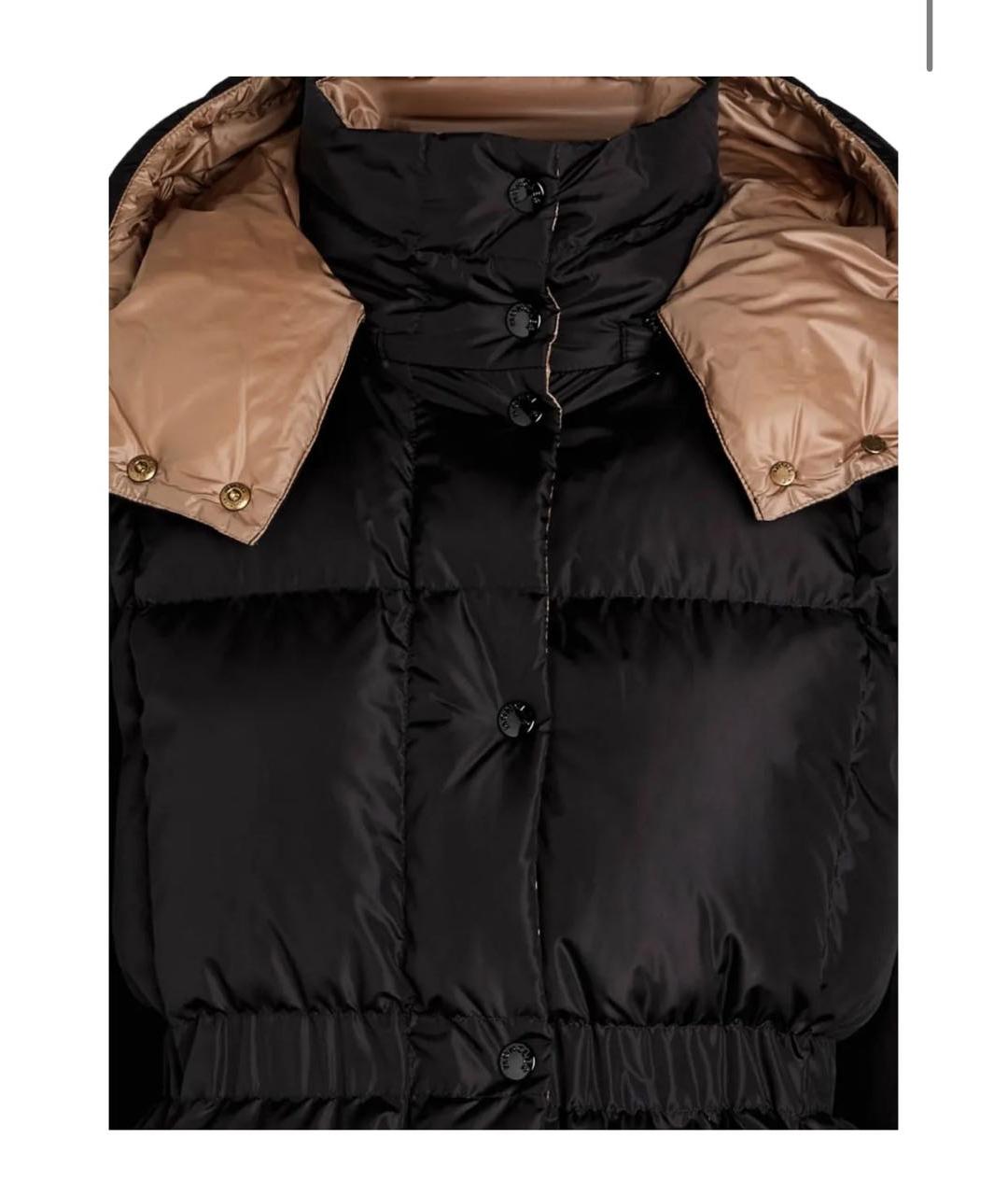 MONCLER Черная куртка, фото 2