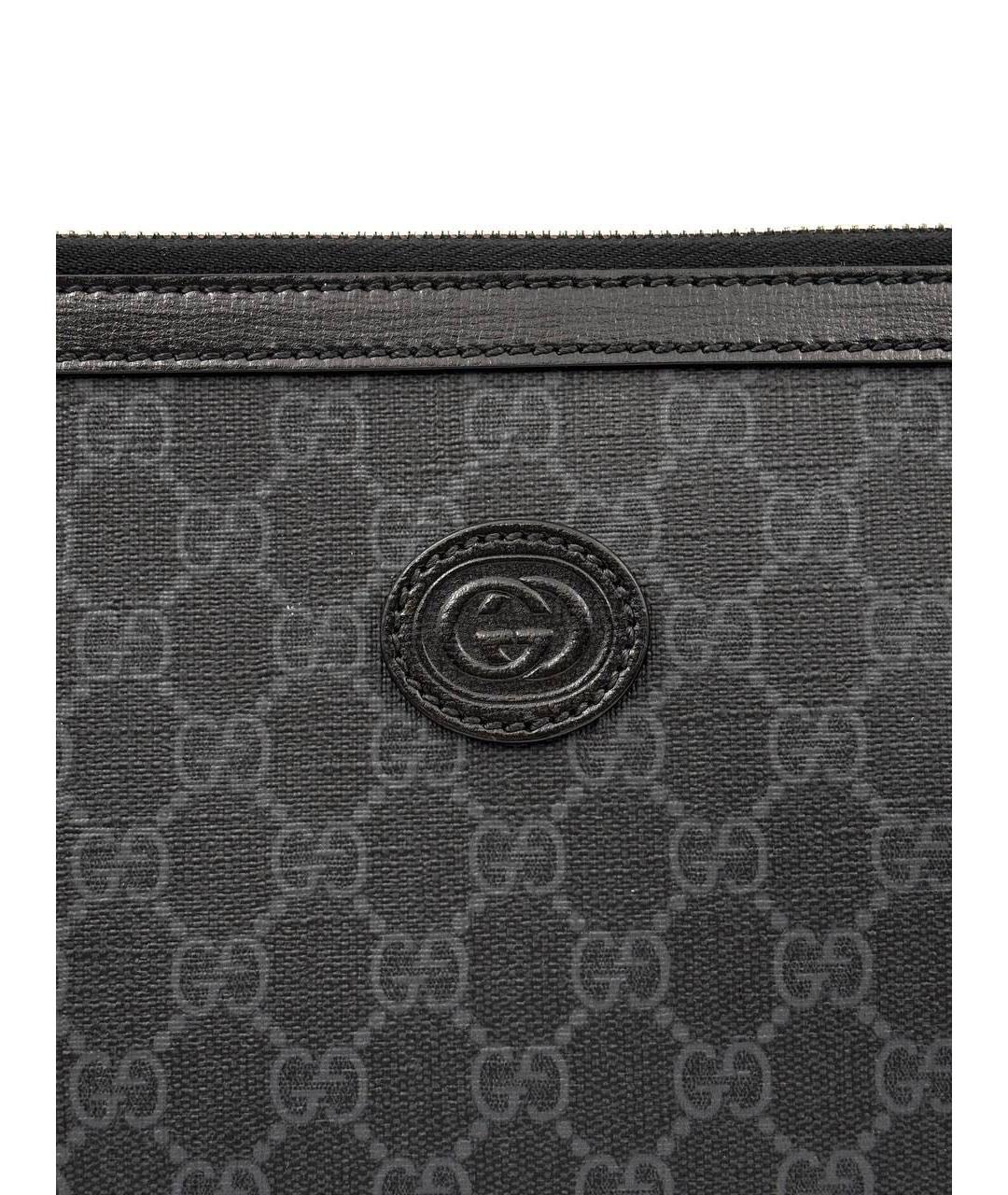 GUCCI Серая папка для документов, фото 3