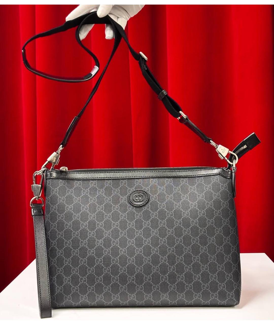 GUCCI Серая папка для документов, фото 5