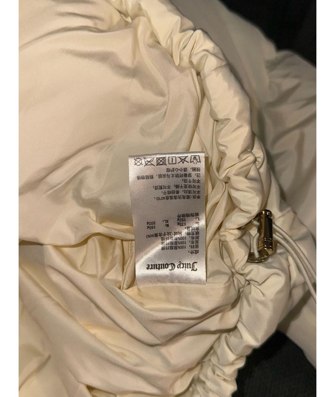 JUICY COUTURE Бежевый пуховик, фото 5