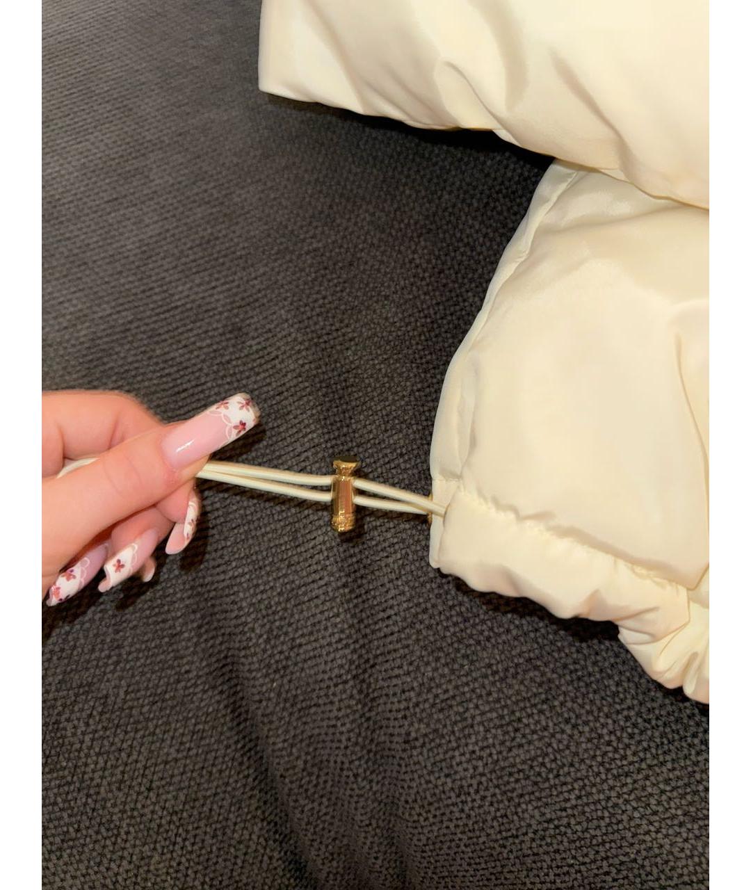 JUICY COUTURE Бежевый пуховик, фото 4