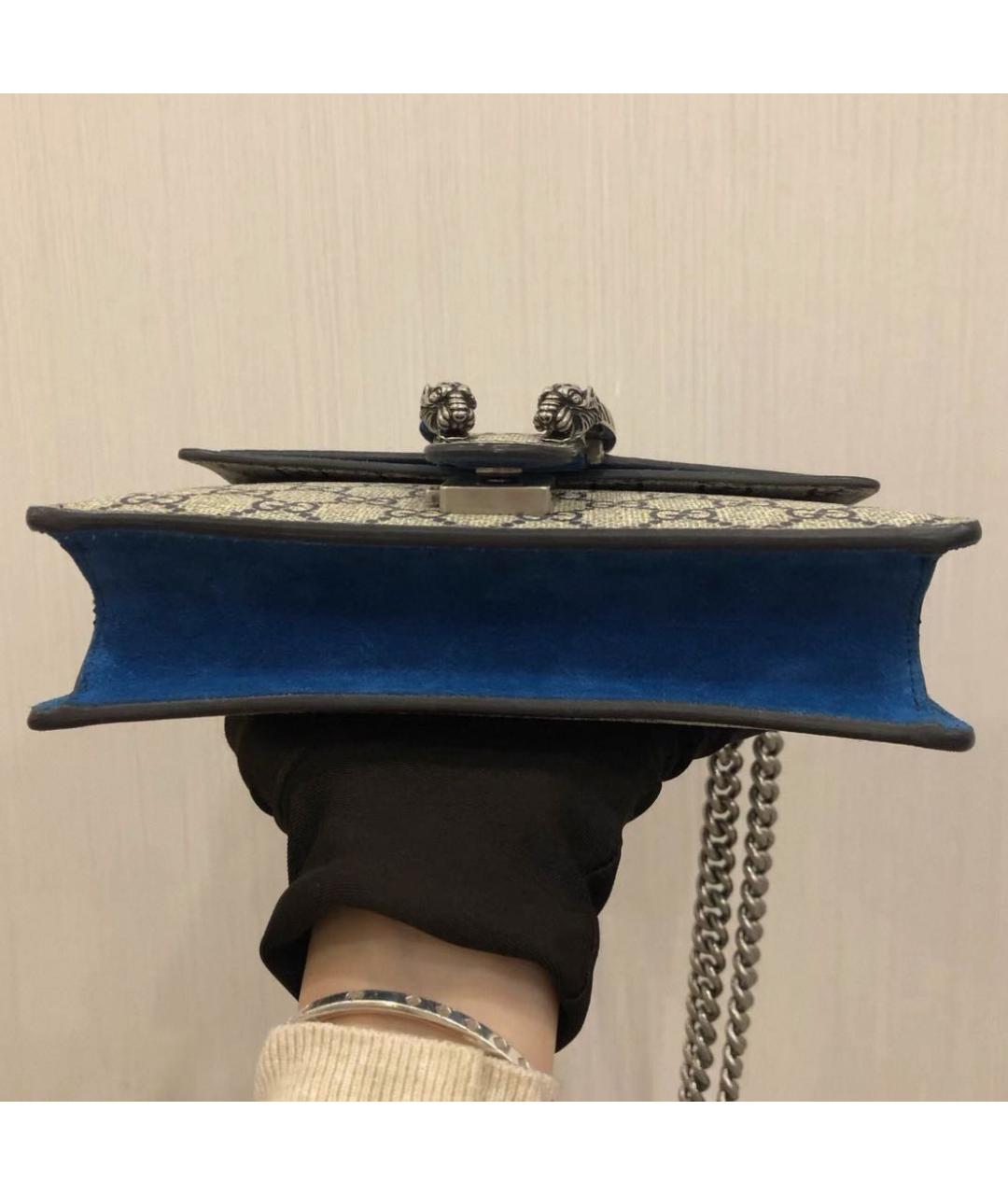 GUCCI Серая сумка через плечо, фото 5