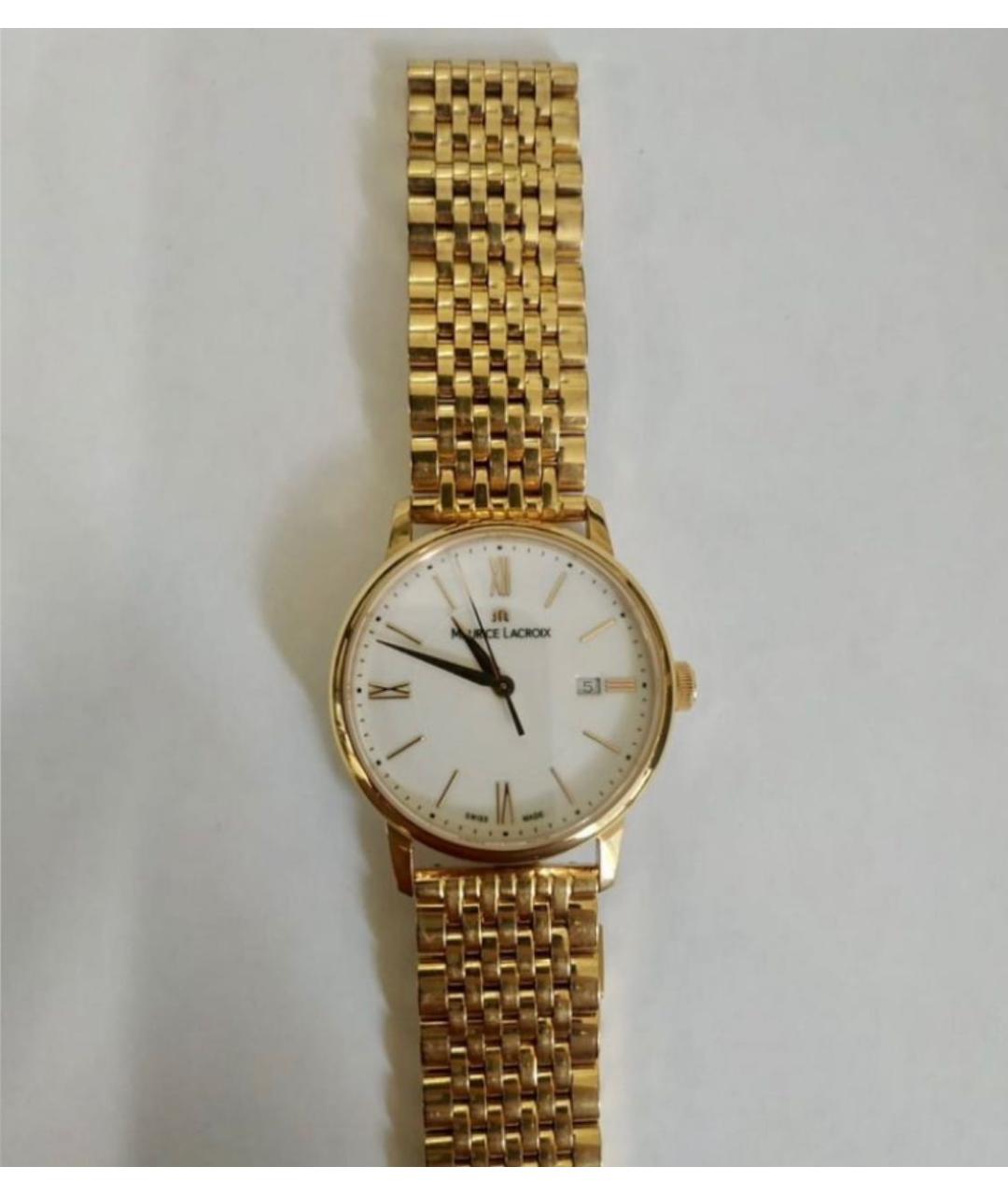 MAURICE LACROIX Золотые часы из желтого золота, фото 2